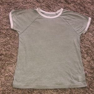 American Eagle green T-shirt